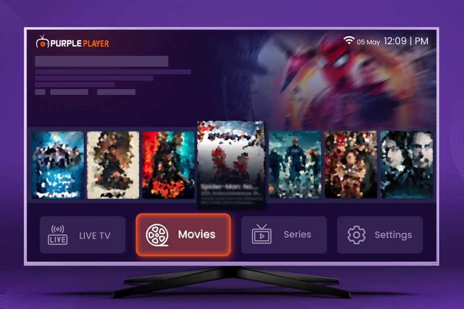 Purple Easy - IPTV Player